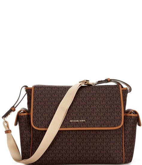 michael kors diaper bag mk logo|Michael Kors baby bag.